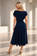 Load image into Gallery viewer, Atom Carbon Tea Length Dress ATOM TEA LENGTH DRESS
