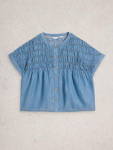 Load image into Gallery viewer, White Stuff 445592 Tammie chambray shirt
