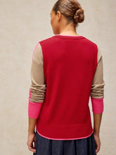 Load image into Gallery viewer, White Stuff 446715 KATIE COL BLOCK JUMPER
