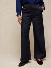 Load image into Gallery viewer, White Stuff 446874 REESE BUTTON DETAIL JEAN

