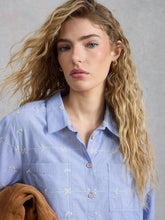 Load image into Gallery viewer, White Stuff 446206 Sophie embroidered shirt
