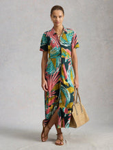 Load image into Gallery viewer, White Stuff 446261 Rua jersey shirt dress
