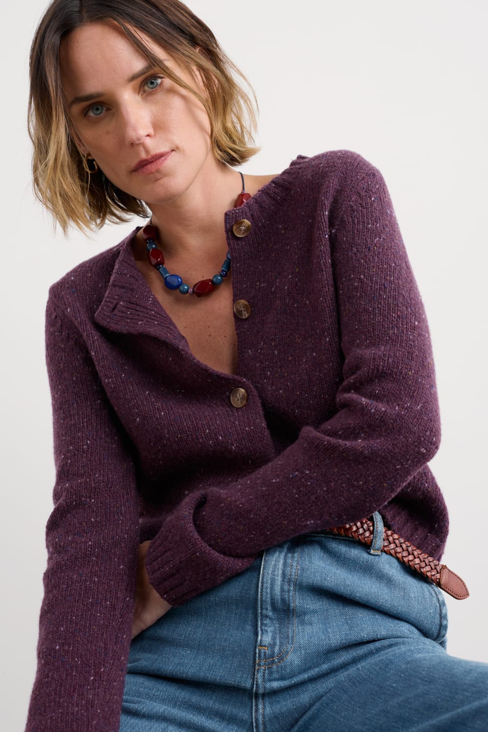 Seasalt B-Wm37389-23247 Dawson Pick Cardigan Merino