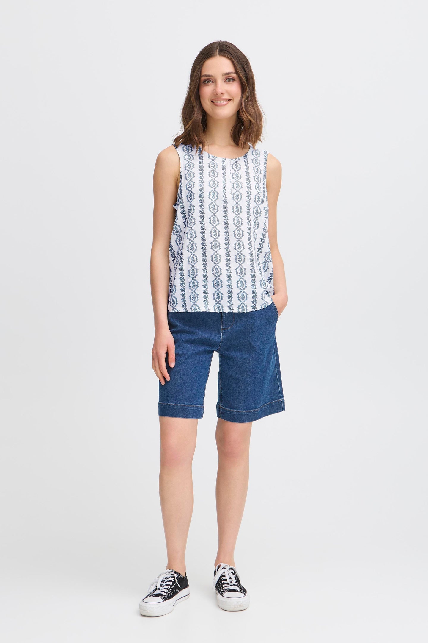 Fransa 20616298 FRSOPHIA TOP 1 vest sleeveless