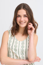 Load image into Gallery viewer, Fransa 20616298 FRSOPHIA TOP 1 vest sleeveless green
