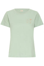 Load image into Gallery viewer, Fransa 20616313 FRJUVIA TEE 2 TSHIRT GREEN

