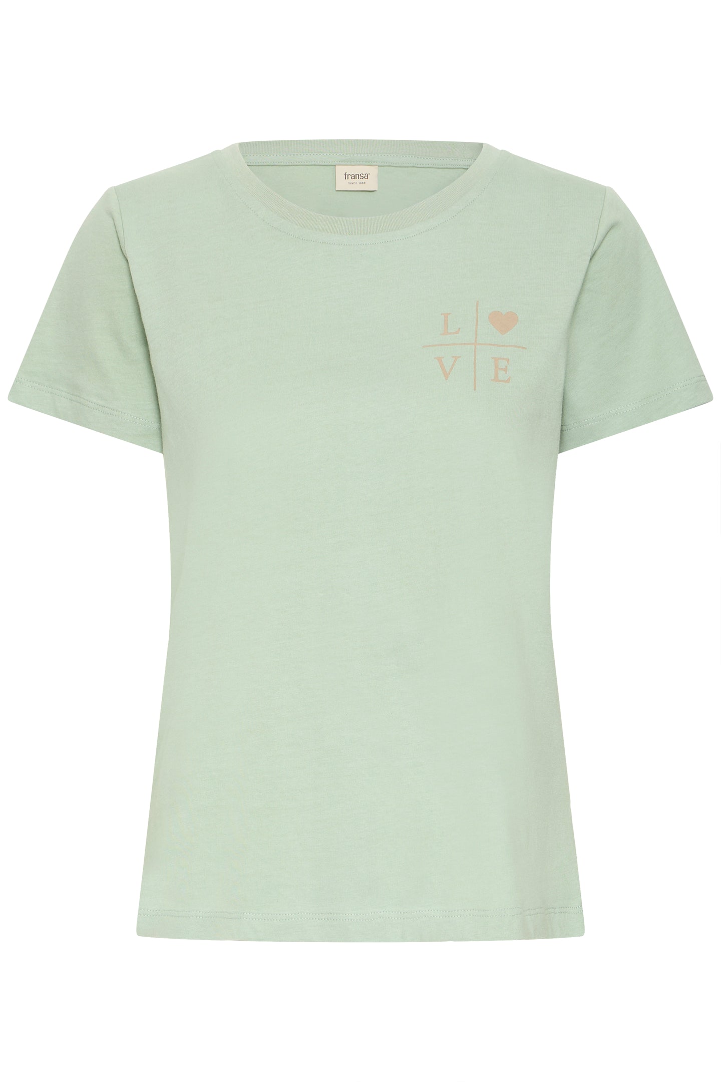 Fransa 20616313 FRJUVIA TEE 2 TSHIRT GREEN