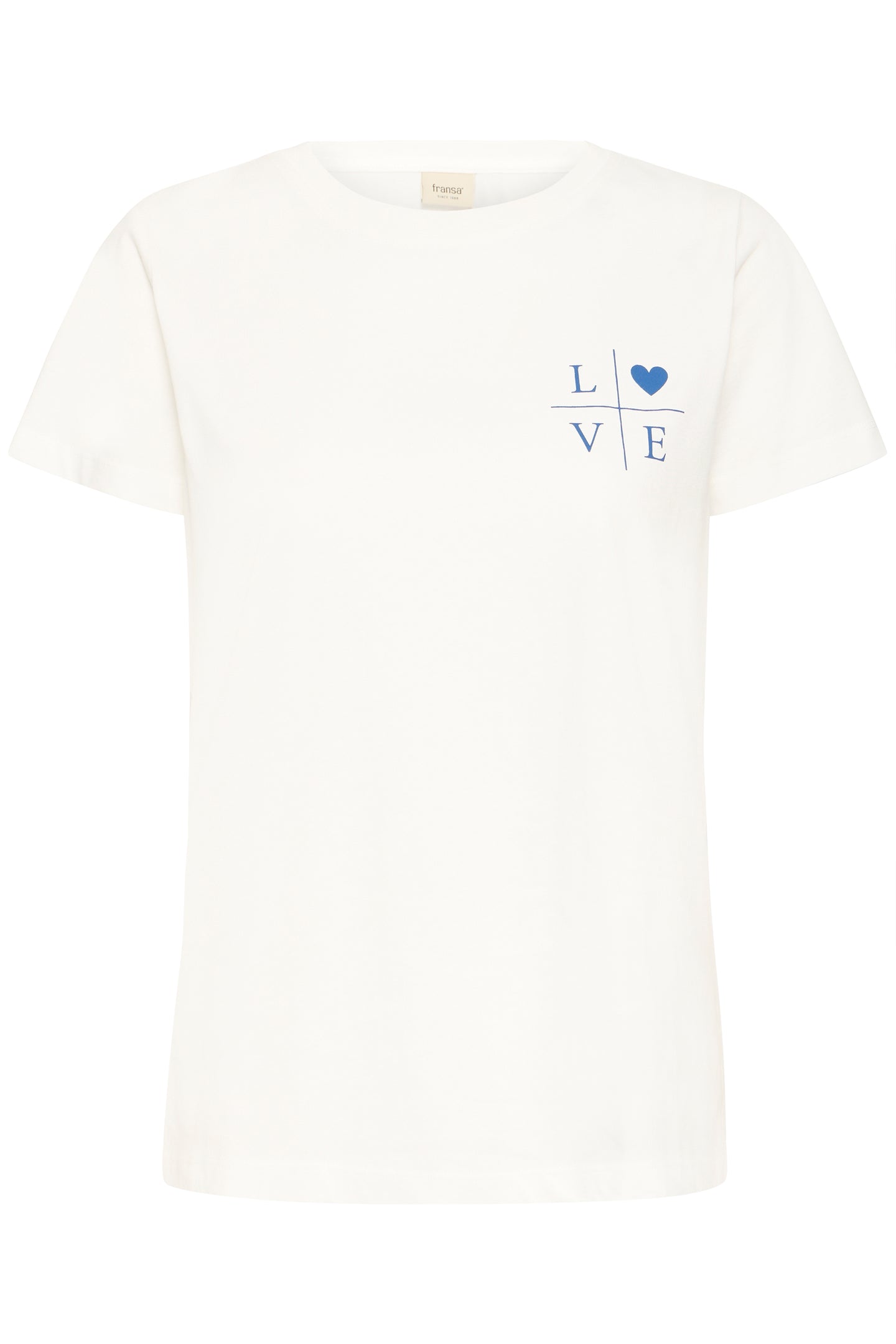 Fransa 20616313 FRJUVIA TEE 2 TSHIRT white