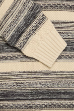 Load image into Gallery viewer, Fq1924 21900849 TEXTURE STRIPE KNIT
