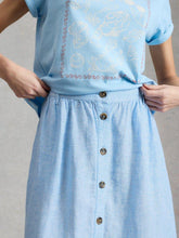 Load image into Gallery viewer, White Stuff 446060 Riley linen midi shirt
