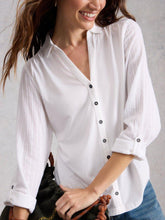 Load image into Gallery viewer, White Stuff 445367 Annie mix jersey shirt
