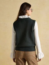 Load image into Gallery viewer, Joules Av0818 JONTY TANK TWEED GREEN
