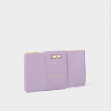 Load image into Gallery viewer, Katie Loxton Klb4101 BIRTHSTONE POUCH amethyst stone February
