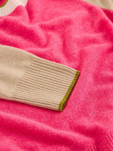 Load image into Gallery viewer, White Stuff 447205 CASHMERE COLOURBLOCK JUMPER
