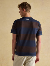 Load image into Gallery viewer, Joules Aw6401 RUGBY CLUB STRIPE NAVY BROWN
