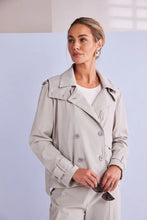 Load image into Gallery viewer, Naya Npa26197 Double breasted hooded jacket
