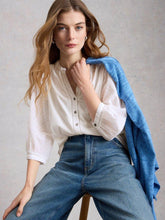 Load image into Gallery viewer, White Stuff 445358 Daisy dobby mix top
