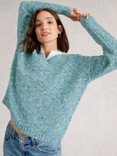 Load image into Gallery viewer, White Stuff 444060 TEXTURE V NECK
