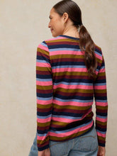 Load image into Gallery viewer, White Stuff 447079 CLARA STRIPE LS TEE
