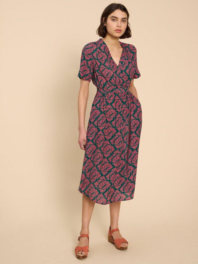 White Stuff 440884 GINA WRAP DRESS