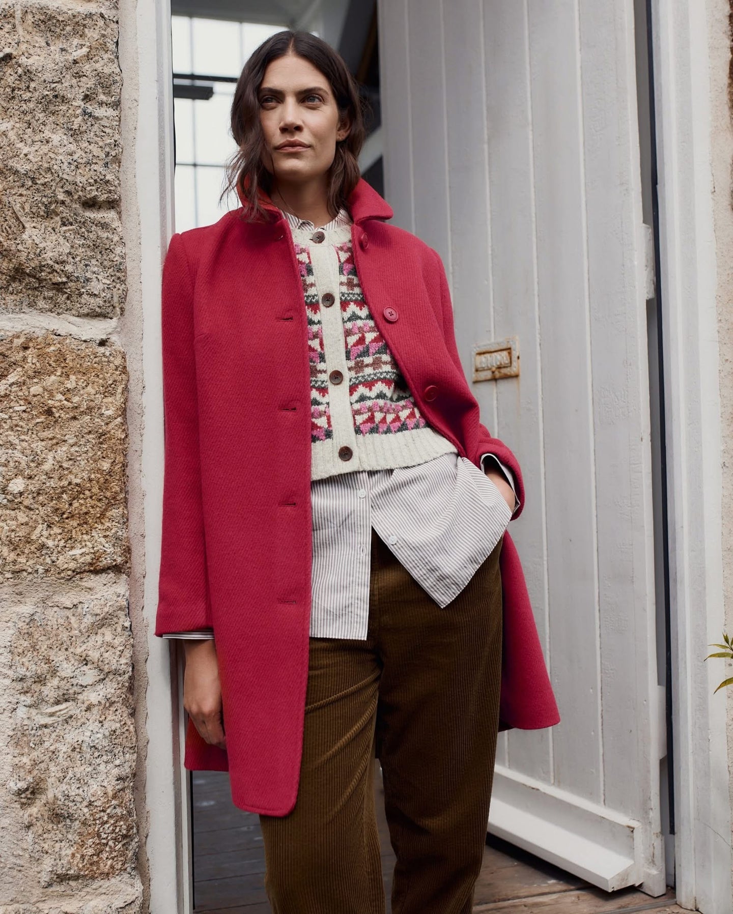 Seasalt B-Wm37925-9300 Wood Cabin Coat