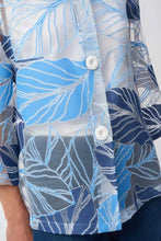 Load image into Gallery viewer, Joseph Ribkoff 251135 FLORAL COLLARED SHIRT
