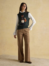 Load image into Gallery viewer, Joules Av0818 JONTY TANK TWEED GREEN
