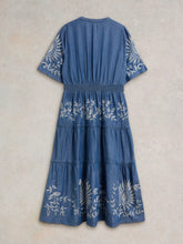 Load image into Gallery viewer, White Stuff 440639 ISLA EMDROIDERED DENIM DRESS
