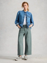 Load image into Gallery viewer, White Stuff 444152 tia wide leg crop Jean
