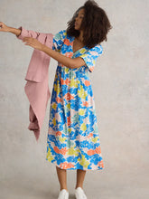 Load image into Gallery viewer, White Stuff 441035 LUCY ECO VERO MIDI DRESS
