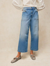 Load image into Gallery viewer, White Stuff 441459 Tia Wide Leg Crop Jean
