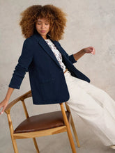 Load image into Gallery viewer, White Stuff 441943 EVELYN JERSEY BLAZER
