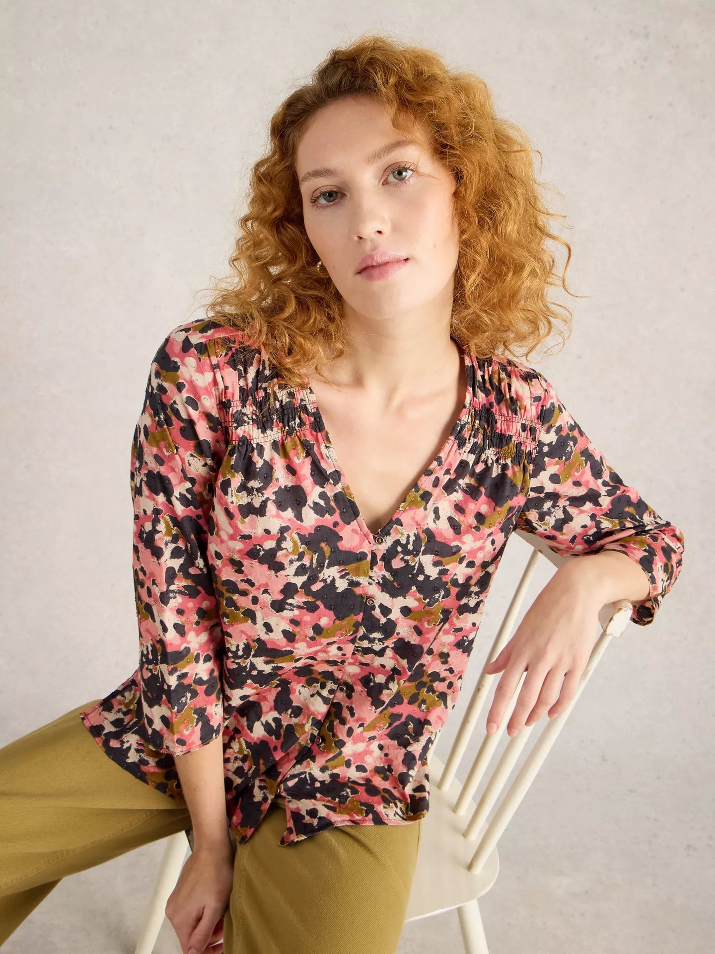 White Stuff 442792 RAE ORGANIC COTTON TOP