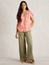 Load image into Gallery viewer, White Stuff 443457 RAE ORGANIC COTTON TOP
