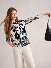 Load image into Gallery viewer, White Stuff 444076 LULU PRINT CARDI
