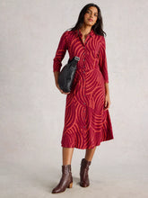Load image into Gallery viewer, White Stuff 444731 Rua Sparkle Jersey Shirt Dress
