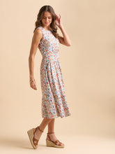 Load image into Gallery viewer, Brakeburn Bbldrs0012114 CREAM SECRET GARDEN MIDI DRESS
