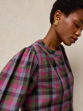 Load image into Gallery viewer, White Stuff 447530 LANA CHECK TOP
