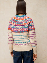 Load image into Gallery viewer, White Stuff 447728 FRAN FAIRISLE STRIPE
