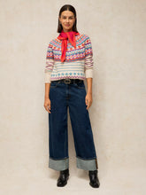 Load image into Gallery viewer, White Stuff 447728 FRAN FAIRISLE STRIPE
