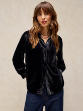 Load image into Gallery viewer, White Stuff 447940 LENA VELVET SHIRT
