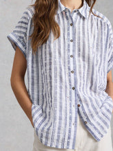 Load image into Gallery viewer, White Stuff 446205 Orla pop over shirt
