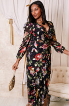 Load image into Gallery viewer, Hope And Ivy 7900 BUNTY MAXI WRAP DRESS
