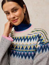 Load image into Gallery viewer, White Stuff 447470 CEDAR FAIRISLE JUMPER
