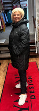 Load image into Gallery viewer, Barbara Lebek 10630042 Short coat Polar pearls with hood
