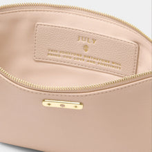 Load image into Gallery viewer, Katie Loxton Klb4106 BIRTHSTONE POUCH July sunstone in nude pink
