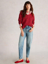 Load image into Gallery viewer, White Stuff 444060 TEXTURE V NECK
