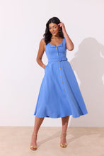 Load image into Gallery viewer, The 8Th Sign 8Ss731 SAFFIRA BELTED SKATER DRESS
