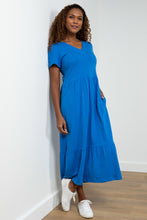 Load image into Gallery viewer, Lily &amp; Me Lm24058c Spring midi dress plain
