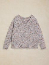 Load image into Gallery viewer, White Stuff 446748 TEXTURE V NECK JUMPER

